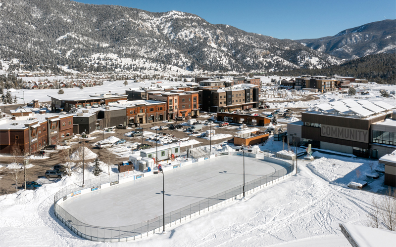 Big Sky Ice Rink  – Big Sky, MT